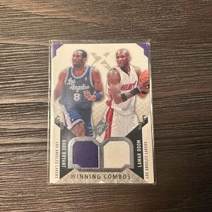 Kobe Bryant-Lamar Odom Memorabilia Card